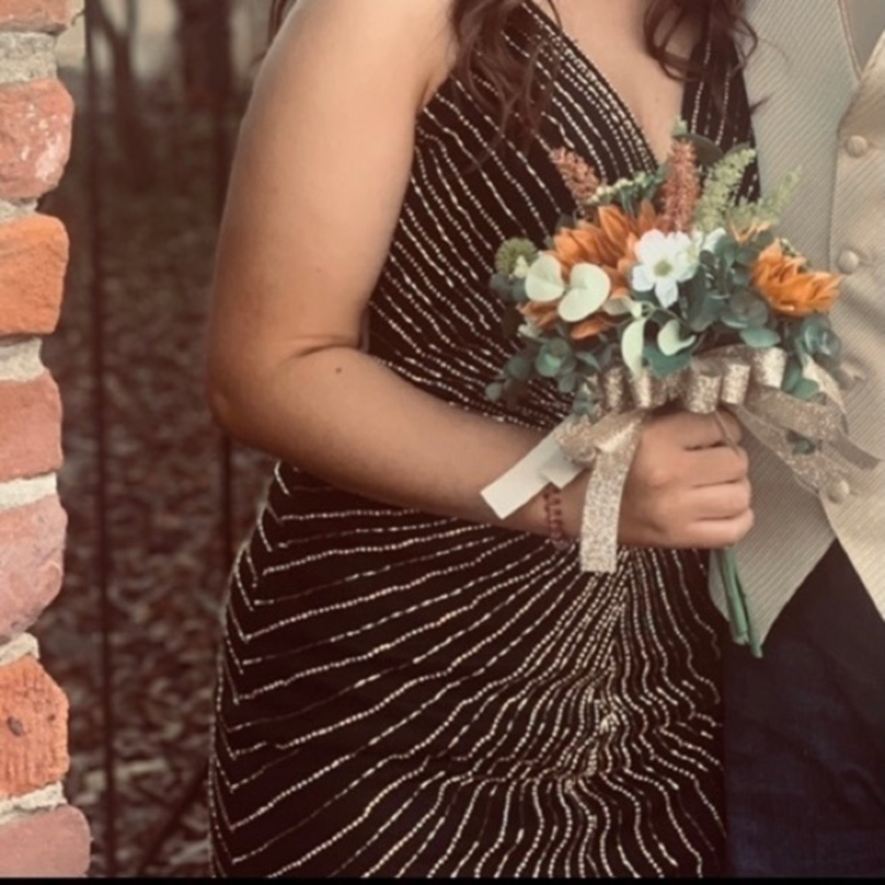 Angela & Allison beaded homecoming dress - Picture 3 of 12